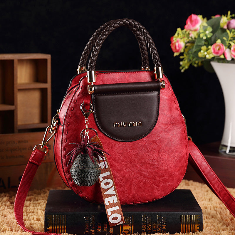 Sac à bandoulière diagonal portable pour femme