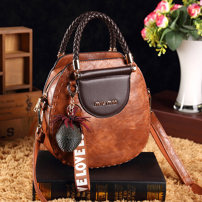Sac à bandoulière diagonal portable pour femme