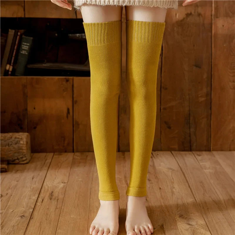 Les Chaussettes Hautes "Hiver" - Doublure Polaire