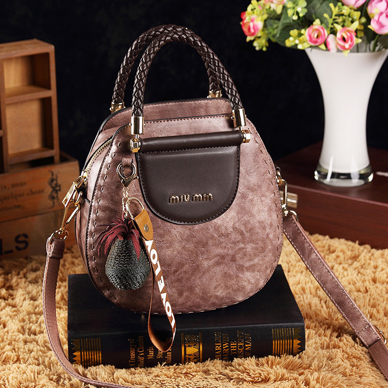 Sac à bandoulière diagonal portable pour femme
