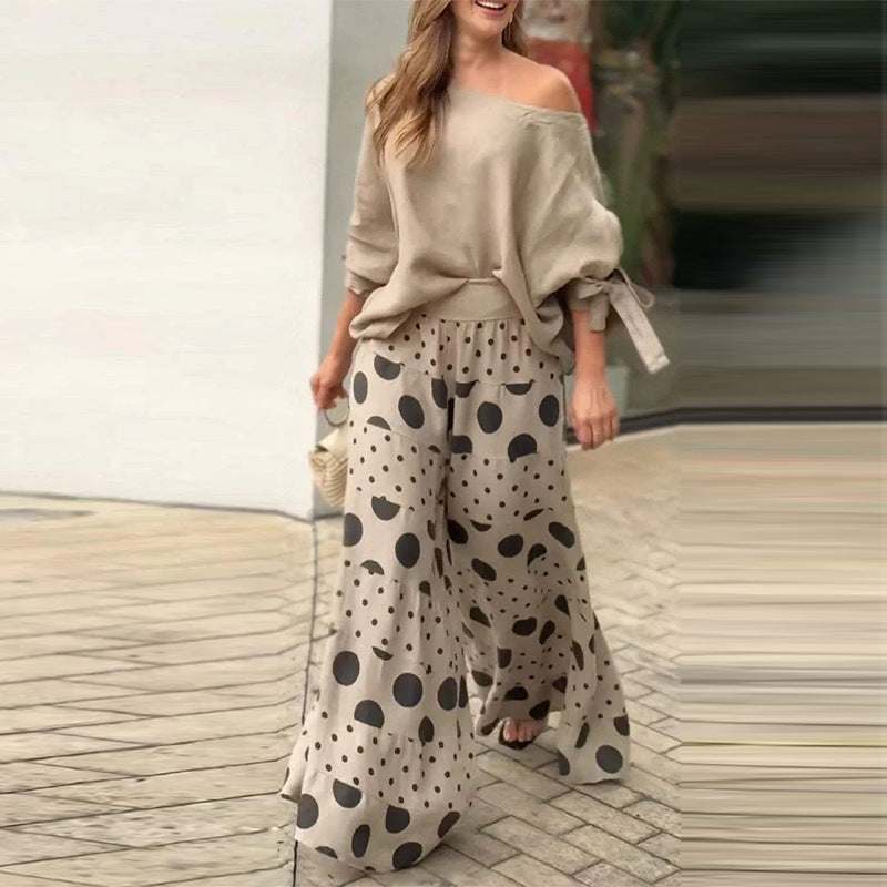 Ensemble décontracté et pantalon pour femme