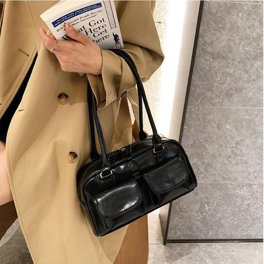 Sac à bandoulière multi-poches pour femme