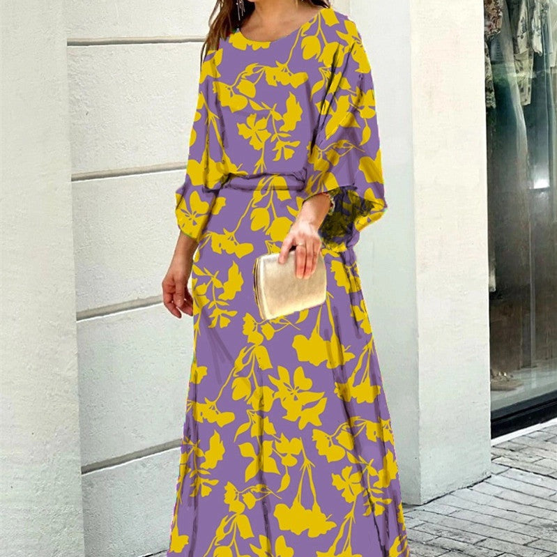 Ensemble 2 pièces pour femme, haut ample à manches longues