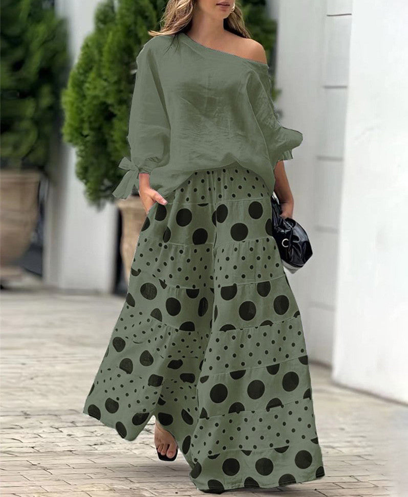 Ensemble décontracté et pantalon pour femme