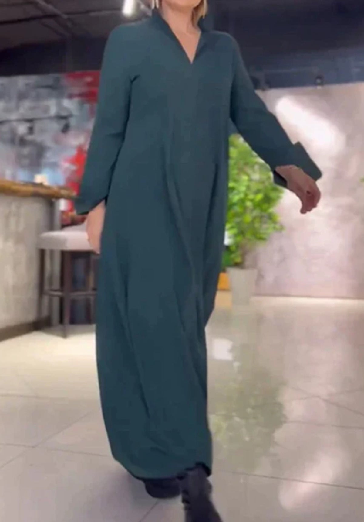 La Robe Maxi "Héléna" - Coupe Fluide & Poches