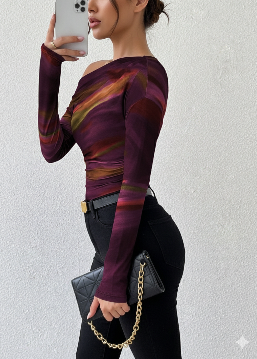 Top Élise – Peinture du Soir