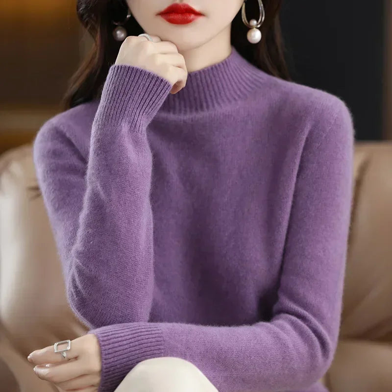 Le Pull Cachemire "Louise" - Maille Fine
