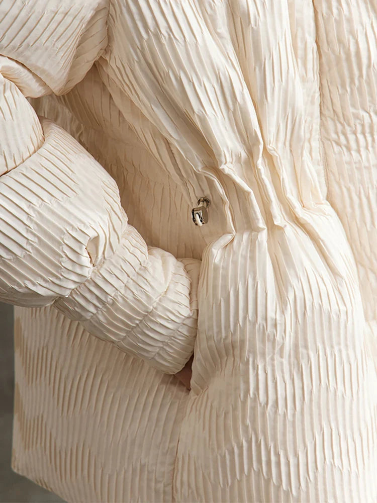 La Doudoune Signature "Anaïs" - Duvet de Canard & Col Montant