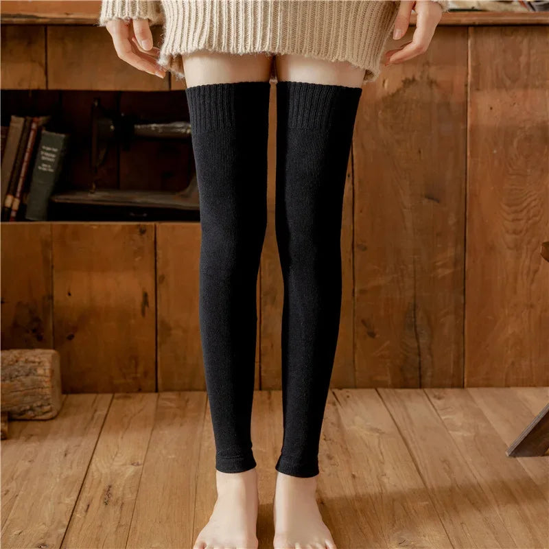 Les Chaussettes Hautes "Hiver" - Doublure Polaire