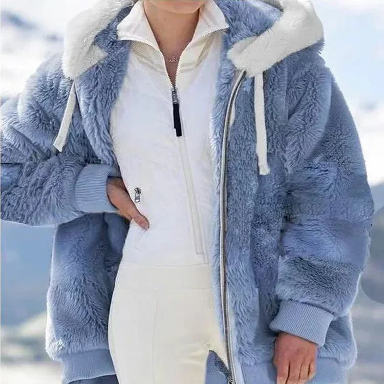 La Veste Sherpa "Chamonix" - Patchwork Doux