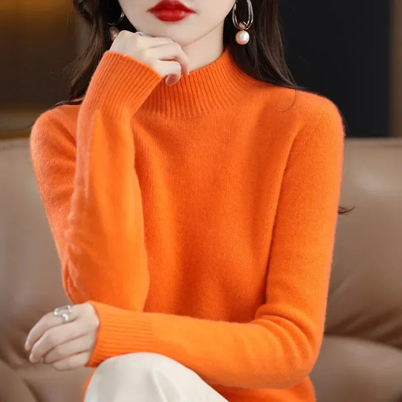 Le Pull Cachemire "Louise" - Maille Fine