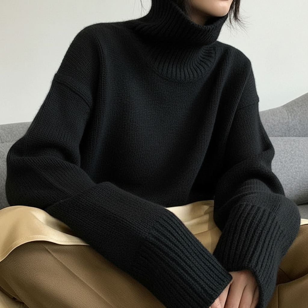 Le Pull "Malo" - Maille Côtelée Oversize