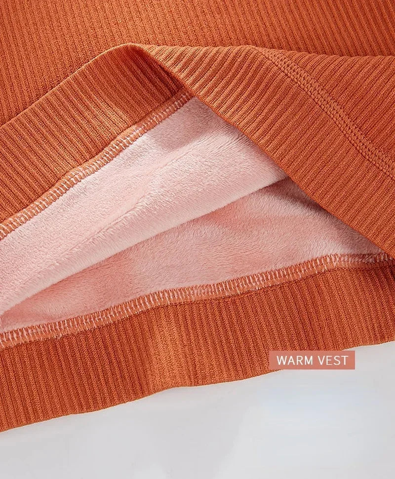 Le Top Thermique "Eva" - Dentelle & Chaleur