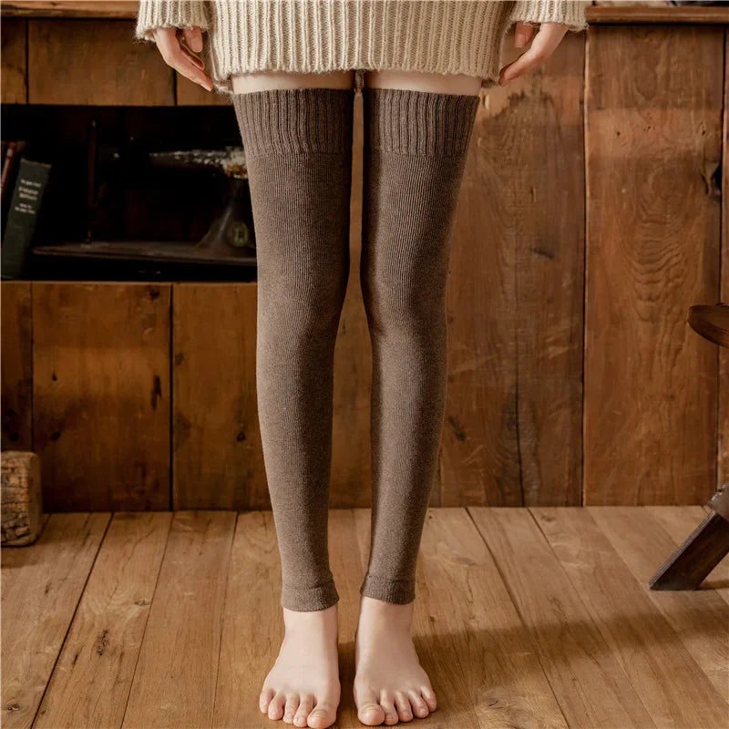 Les Chaussettes Hautes "Hiver" - Doublure Polaire