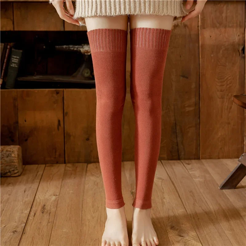 Les Chaussettes Hautes "Hiver" - Doublure Polaire