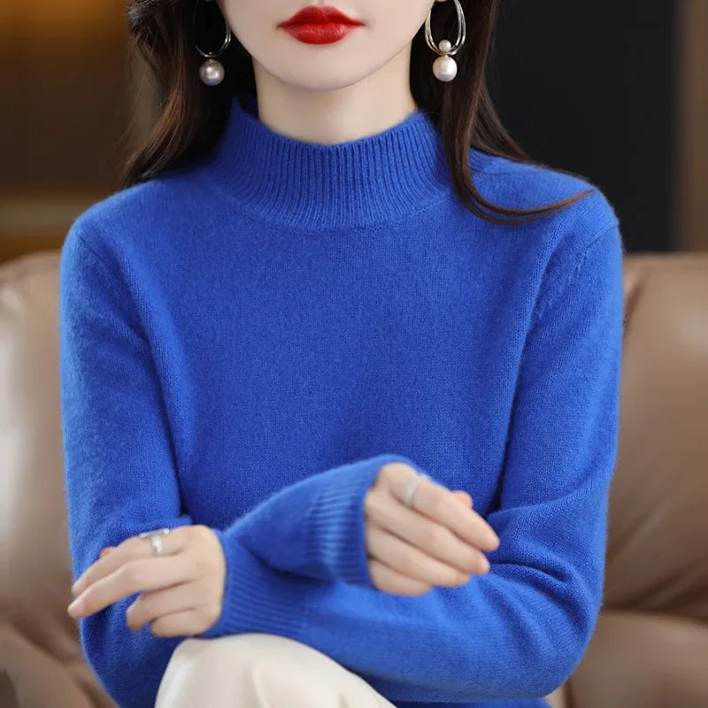 Le Pull Cachemire "Louise" - Maille Fine