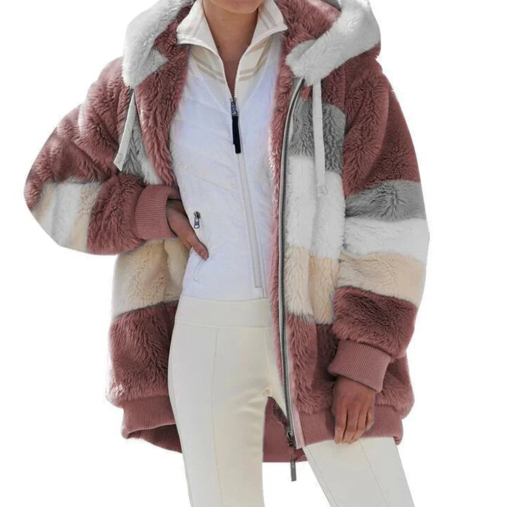La Veste Sherpa "Chamonix" - Patchwork Doux